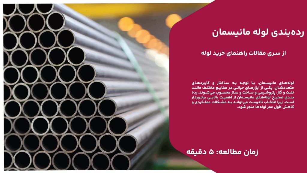 دلیل اصلی تعریف رده برای لولههای مانیسمان این بود که با پیشرفت در تولید این لولهها و افزایش تنوع در استفاده از آلیاژهای مختلف، جداول استاندارد قدیمی، مانند ASME، دیگر قادر به پاسخگویی به نیازهای پیچیده صنایع نبودند