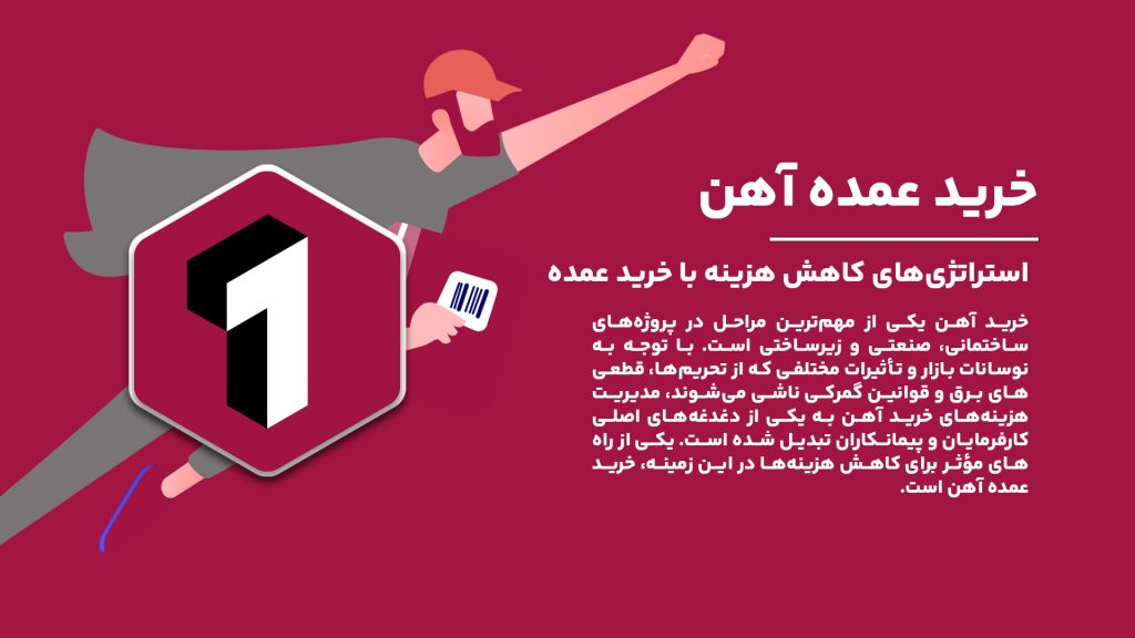"نحوه کاهش هزینه‌ها با خرید عمده آهن در ایران: راهکارهایی برای مدیریت قیمت‌ها و انتخاب تأمین‌کننده مناسب"