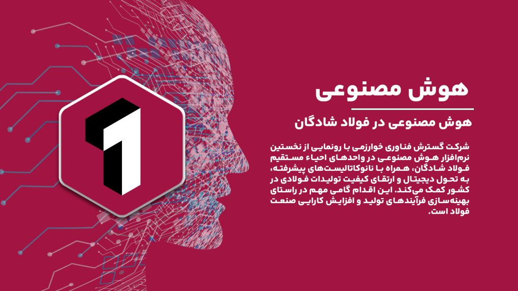 رونمایی از نرم‌افزار هوش مصنوعی در فولاد شادگان با همکاری شرکت گسترش فناوری خوارزمی